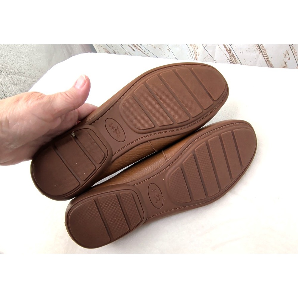 Coach Pebbles Tan Loafers - Picture 8 of 8